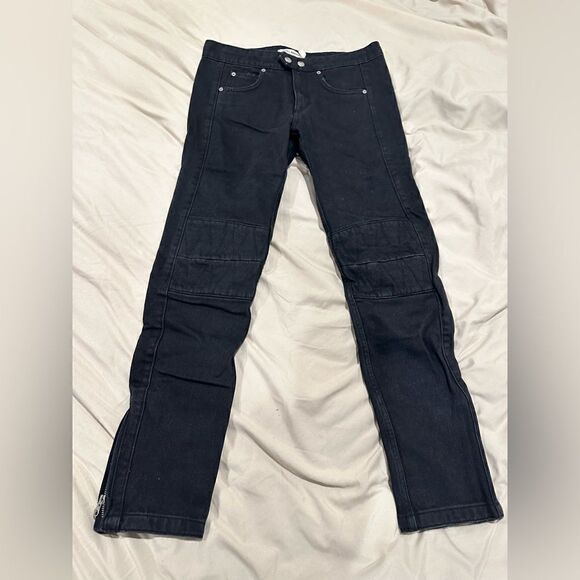 Isabel marant for HM black jeans fits a women’s size 0 - Picture 1 of 9